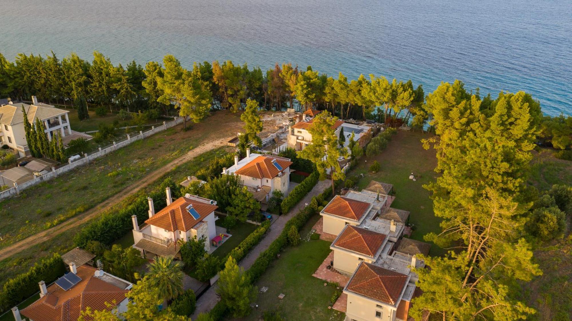 Villa-Danos Áfitos Exterior foto
